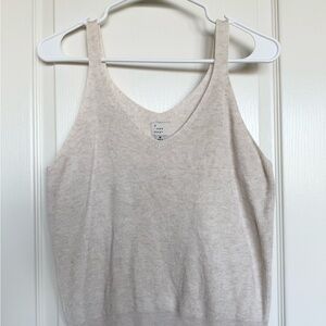 A New Day Ribbed Sweater Tank